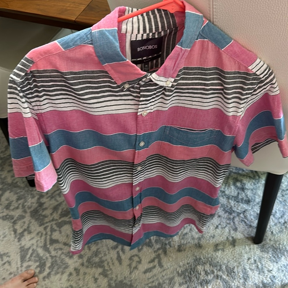 Bonobos multi stripe Riviera Shirt